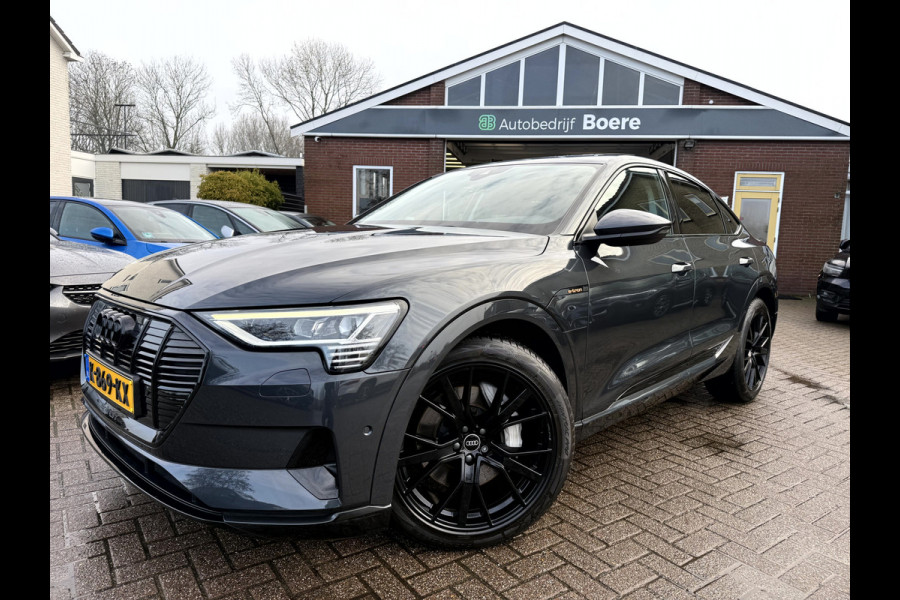 Audi e-tron Sportback 50 quattro edition Black SOH 91%,  21''Lmv, Panoramadak Camera, App Connect