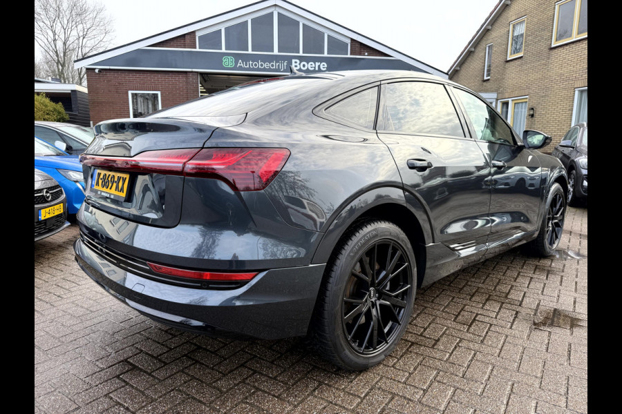 Audi e-tron Sportback 50 quattro edition Black SOH 91%,  21''Lmv, Panoramadak Camera, App Connect