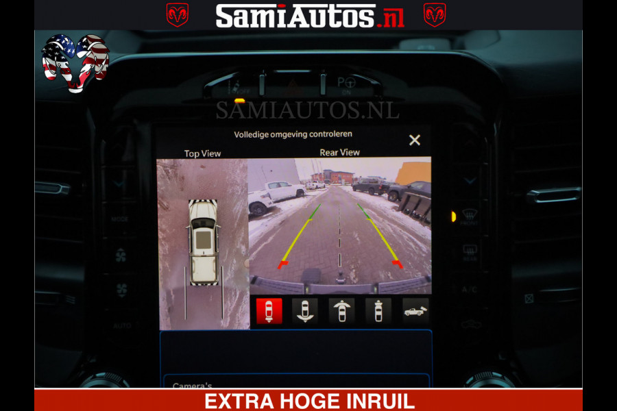 Dodge Ram 1500 LIMITED SPORT | 5.7 V8 HEMI 402PK | MEEST VOLLE LIMITED | PRACHTIGE KLEUR GRANITE CRYSTAL PEARL | CREW CAB | DUBBELE CABINE DC 5 PERSOONS | CREW CAB 5 PERSOONS | DUBBELE CABINE DC | MEEST ROYALE EN COMFORTABELE BEDRIJFSAUTO | HEAD-UP | LUCHTVERING | RONDOM CAMERA | MWK KLEP | PANORAMA DAK |