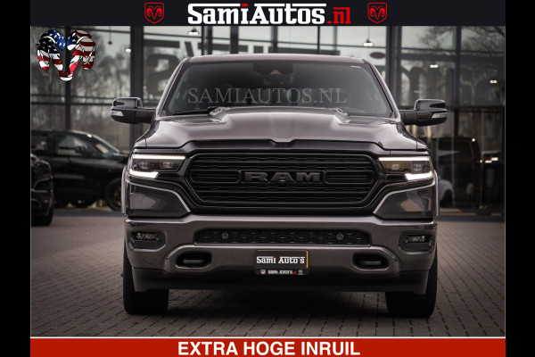 Dodge Ram 1500 LIMITED SPORT | 5.7 V8 HEMI 402PK | MEEST VOLLE LIMITED | PRACHTIGE KLEUR GRANITE CRYSTAL PEARL | CREW CAB | DUBBELE CABINE DC 5 PERSOONS | CREW CAB 5 PERSOONS | DUBBELE CABINE DC | MEEST ROYALE EN COMFORTABELE BEDRIJFSAUTO | HEAD-UP | LUCHTVERING | RONDOM CAMERA | MWK KLEP | PANORAMA DAK |