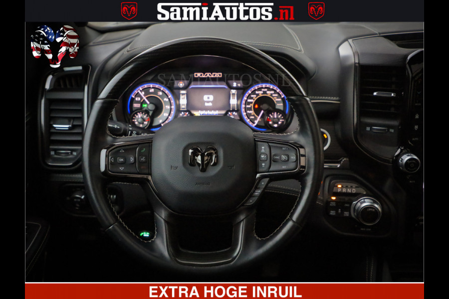 Dodge Ram 1500 LIMITED SPORT | 5.7 V8 HEMI 402PK | MEEST VOLLE LIMITED | PRACHTIGE KLEUR GRANITE CRYSTAL PEARL | CREW CAB | DUBBELE CABINE DC 5 PERSOONS | CREW CAB 5 PERSOONS | DUBBELE CABINE DC | MEEST ROYALE EN COMFORTABELE BEDRIJFSAUTO | HEAD-UP | LUCHTVERING | RONDOM CAMERA | MWK KLEP | PANORAMA DAK |