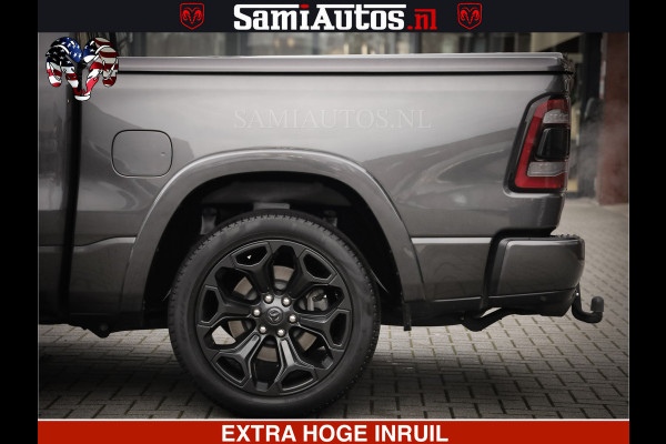 Dodge Ram 1500 LIMITED SPORT | 5.7 V8 HEMI 402PK | MEEST VOLLE LIMITED | PRACHTIGE KLEUR GRANITE CRYSTAL PEARL | CREW CAB | DUBBELE CABINE DC 5 PERSOONS | CREW CAB 5 PERSOONS | DUBBELE CABINE DC | MEEST ROYALE EN COMFORTABELE BEDRIJFSAUTO | HEAD-UP | LUCHTVERING | RONDOM CAMERA | MWK KLEP | PANORAMA DAK |