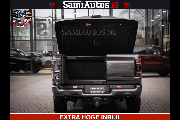 Dodge Ram 1500 LIMITED SPORT | 5.7 V8 HEMI 402PK | MEEST VOLLE LIMITED | PRACHTIGE KLEUR GRANITE CRYSTAL PEARL | CREW CAB | DUBBELE CABINE DC 5 PERSOONS | CREW CAB 5 PERSOONS | DUBBELE CABINE DC | MEEST ROYALE EN COMFORTABELE BEDRIJFSAUTO | HEAD-UP | LUCHTVERING | RONDOM CAMERA | MWK KLEP | PANORAMA DAK |