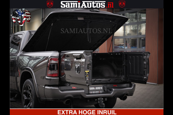 Dodge Ram 1500 LIMITED SPORT | 5.7 V8 HEMI 402PK | MEEST VOLLE LIMITED | PRACHTIGE KLEUR GRANITE CRYSTAL PEARL | CREW CAB | DUBBELE CABINE DC 5 PERSOONS | CREW CAB 5 PERSOONS | DUBBELE CABINE DC | MEEST ROYALE EN COMFORTABELE BEDRIJFSAUTO | HEAD-UP | LUCHTVERING | RONDOM CAMERA | MWK KLEP | PANORAMA DAK |