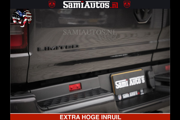 Dodge Ram 1500 LIMITED SPORT | 5.7 V8 HEMI 402PK | MEEST VOLLE LIMITED | PRACHTIGE KLEUR GRANITE CRYSTAL PEARL | CREW CAB | DUBBELE CABINE DC 5 PERSOONS | CREW CAB 5 PERSOONS | DUBBELE CABINE DC | MEEST ROYALE EN COMFORTABELE BEDRIJFSAUTO | HEAD-UP | LUCHTVERING | RONDOM CAMERA | MWK KLEP | PANORAMA DAK |
