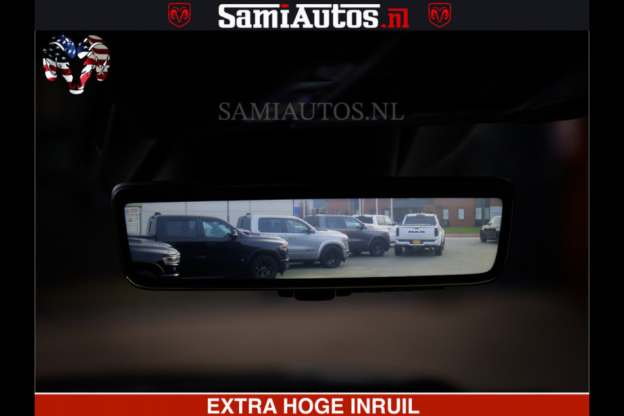 Dodge Ram 1500 LIMITED BLACK OPS | 5.7 V8 402 PK HEMI | MEEST VOLLE EN LUXE UITVOERING | CREW CAB | DUBBELE CABINE DC 5 PERSOONS | CREW CAB 5 PERSOONS | DUBBELE CABINE DC | MEEST ROYALE EN COMFORTABELE BEDRIJFSAUTO | HEAD-UP | LUCHTVERING | RONDOM CAMERA | MWK KLEP | PANORAMA DAK |