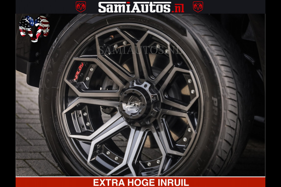 Dodge Ram 1500 LIMITED BLACK OPS | 5.7 V8 402 PK HEMI | MEEST VOLLE EN LUXE UITVOERING | CREW CAB | DUBBELE CABINE DC 5 PERSOONS | CREW CAB 5 PERSOONS | DUBBELE CABINE DC | MEEST ROYALE EN COMFORTABELE BEDRIJFSAUTO | HEAD-UP | LUCHTVERING | RONDOM CAMERA | MWK KLEP | PANORAMA DAK |