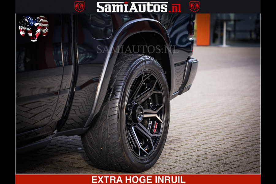 Dodge Ram 1500 LIMITED BLACK OPS | 5.7 V8 402 PK HEMI | MEEST VOLLE EN LUXE UITVOERING | CREW CAB | DUBBELE CABINE DC 5 PERSOONS | CREW CAB 5 PERSOONS | DUBBELE CABINE DC | MEEST ROYALE EN COMFORTABELE BEDRIJFSAUTO | HEAD-UP | LUCHTVERING | RONDOM CAMERA | MWK KLEP | PANORAMA DAK |