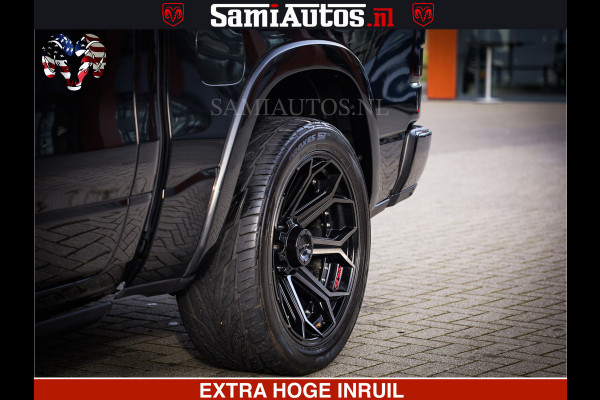 Dodge Ram 1500 LIMITED BLACK OPS | 5.7 V8 402 PK HEMI | MEEST VOLLE EN LUXE UITVOERING | CREW CAB | DUBBELE CABINE DC 5 PERSOONS | CREW CAB 5 PERSOONS | DUBBELE CABINE DC | MEEST ROYALE EN COMFORTABELE BEDRIJFSAUTO | HEAD-UP | LUCHTVERING | RONDOM CAMERA | MWK KLEP | PANORAMA DAK |