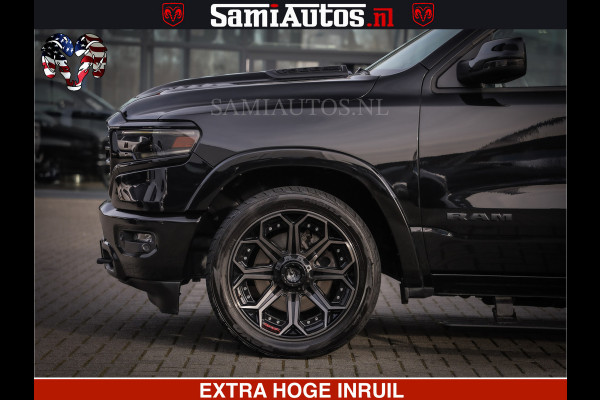 Dodge Ram 1500 LIMITED BLACK OPS | 5.7 V8 402 PK HEMI | MEEST VOLLE EN LUXE UITVOERING | CREW CAB | DUBBELE CABINE DC 5 PERSOONS | CREW CAB 5 PERSOONS | DUBBELE CABINE DC | MEEST ROYALE EN COMFORTABELE BEDRIJFSAUTO | HEAD-UP | LUCHTVERING | RONDOM CAMERA | MWK KLEP | PANORAMA DAK |