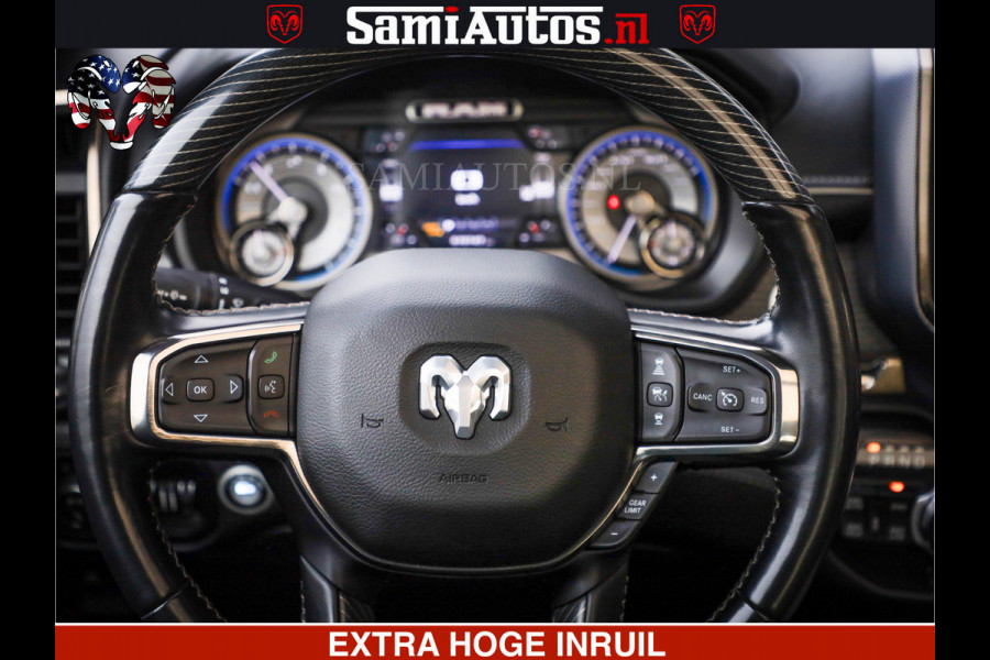 Dodge Ram 1500 LIMITED BLACK OPS | 5.7 V8 402 PK HEMI | MEEST VOLLE EN LUXE UITVOERING | CREW CAB | DUBBELE CABINE DC 5 PERSOONS | CREW CAB 5 PERSOONS | DUBBELE CABINE DC | MEEST ROYALE EN COMFORTABELE BEDRIJFSAUTO | HEAD-UP | LUCHTVERING | RONDOM CAMERA | MWK KLEP | PANORAMA DAK |