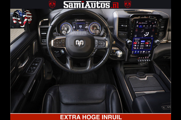 Dodge Ram 1500 LIMITED BLACK OPS | 5.7 V8 402 PK HEMI | MEEST VOLLE EN LUXE UITVOERING | CREW CAB | DUBBELE CABINE DC 5 PERSOONS | CREW CAB 5 PERSOONS | DUBBELE CABINE DC | MEEST ROYALE EN COMFORTABELE BEDRIJFSAUTO | HEAD-UP | LUCHTVERING | RONDOM CAMERA | MWK KLEP | PANORAMA DAK |