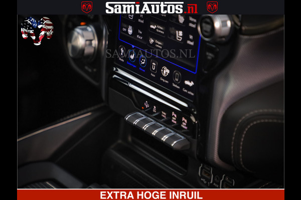 Dodge Ram 1500 LIMITED BLACK OPS | 5.7 V8 402 PK HEMI | MEEST VOLLE EN LUXE UITVOERING | CREW CAB | DUBBELE CABINE DC 5 PERSOONS | CREW CAB 5 PERSOONS | DUBBELE CABINE DC | MEEST ROYALE EN COMFORTABELE BEDRIJFSAUTO | HEAD-UP | LUCHTVERING | RONDOM CAMERA | MWK KLEP | PANORAMA DAK |