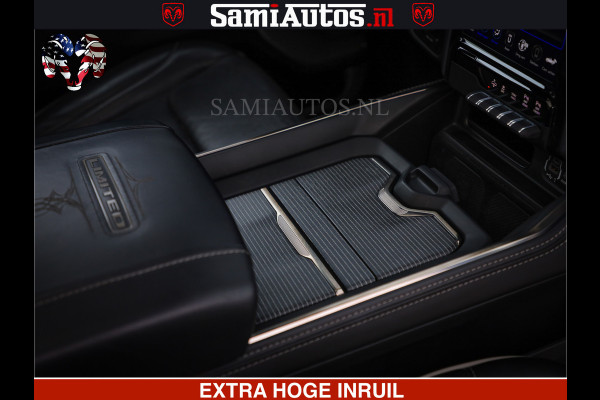Dodge Ram 1500 LIMITED BLACK OPS | 5.7 V8 402 PK HEMI | MEEST VOLLE EN LUXE UITVOERING | CREW CAB | DUBBELE CABINE DC 5 PERSOONS | CREW CAB 5 PERSOONS | DUBBELE CABINE DC | MEEST ROYALE EN COMFORTABELE BEDRIJFSAUTO | HEAD-UP | LUCHTVERING | RONDOM CAMERA | MWK KLEP | PANORAMA DAK |