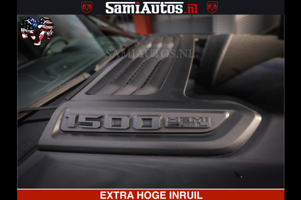 Dodge Ram 1500 LIMITED BLACK OPS | 5.7 V8 402 PK HEMI | MEEST VOLLE EN LUXE UITVOERING | CREW CAB | DUBBELE CABINE DC 5 PERSOONS | CREW CAB 5 PERSOONS | DUBBELE CABINE DC | MEEST ROYALE EN COMFORTABELE BEDRIJFSAUTO | HEAD-UP | LUCHTVERING | RONDOM CAMERA | MWK KLEP | PANORAMA DAK |