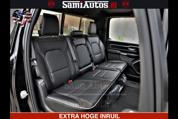 Dodge Ram 1500 Laramie Sport | HEMI 5.7 V8 4x4 | LPG | Grootscherm 12" | LARAMIE PERFORMANCE | ZWART | CREWCAB 5'7 | GRIJSKENTEKEN | DUBBELE CABINE | 5 Persoons | VOORRAAD NR 2525 - 1256