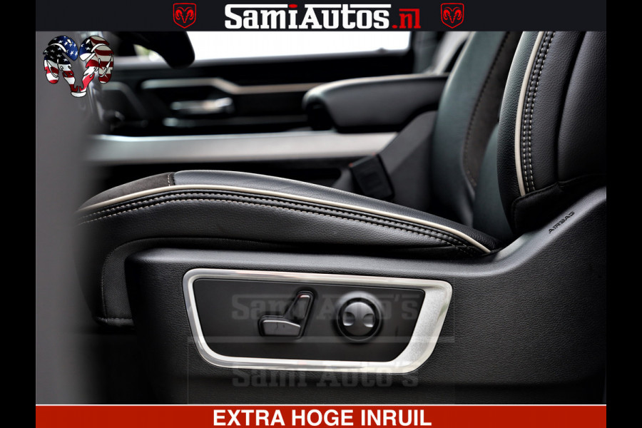 Dodge Ram 1500 Laramie Sport | HEMI 5.7 V8 4x4 | LPG | Grootscherm 12" | LARAMIE PERFORMANCE | ZWART | CREWCAB 5'7 | GRIJSKENTEKEN | DUBBELE CABINE | 5 Persoons | VOORRAAD NR 2525 - 1256