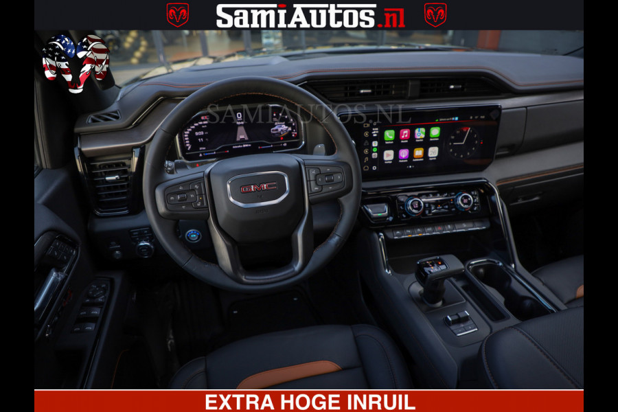 GMC Sierra AT4 6.2 V8 4X4 | LPG | VIRTUAL COCKPIT | HUD | BOM VOL | DC | RAM DEALER NEDERLAND | | GRIJSKENTEKEN | DUBBELE CABINE | PICK UP | VOORRAAD 261530 |