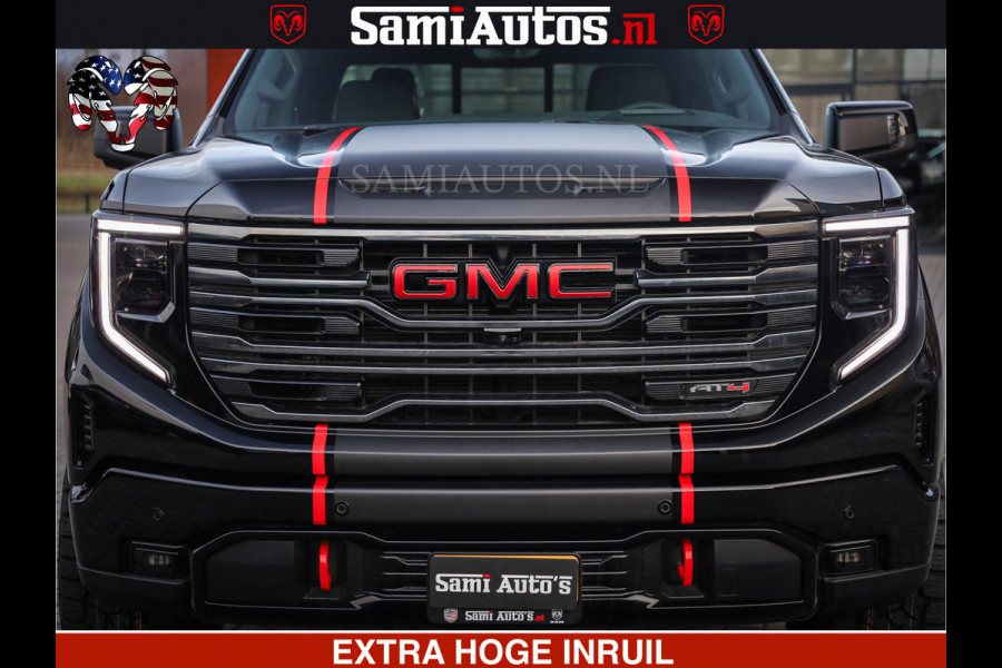 GMC Sierra AT4 6.2 V8 4X4 | LPG | VIRTUAL COCKPIT | HUD | BOM VOL | DC | RAM DEALER NEDERLAND | | GRIJSKENTEKEN | DUBBELE CABINE | PICK UP | VOORRAAD 261530 |