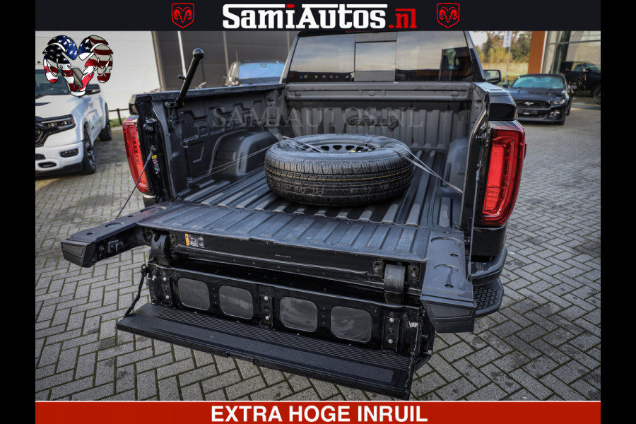 GMC Sierra AT4 6.2 V8 4X4 | LPG | VIRTUAL COCKPIT | HUD | BOM VOL | DC | RAM DEALER NEDERLAND | | GRIJSKENTEKEN | DUBBELE CABINE | PICK UP | VOORRAAD 261530 |