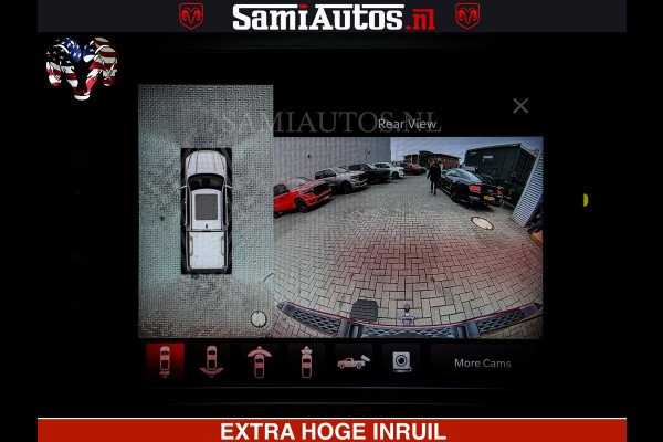 Dodge Ram 1500 Limited Night High Output 540HP 706Nm | Massage + Full Option | De Meest Luxe en Volle Pick-Up in zijn Klasse | Comfortabele Dubbele Cabine met Royale 5 Zitplaatsen | BPM vrij | Nu Leverbaar uit Voorraad | Voorraad Nr 2300 - 7689