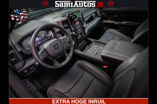 Dodge Ram 1500 Limited Night High Output 540HP 706Nm | Massage + Full Option | De Meest Luxe en Volle Pick-Up in zijn Klasse | Comfortabele Dubbele Cabine met Royale 5 Zitplaatsen | BPM vrij | Nu Leverbaar uit Voorraad | Voorraad Nr 2351 - 7478