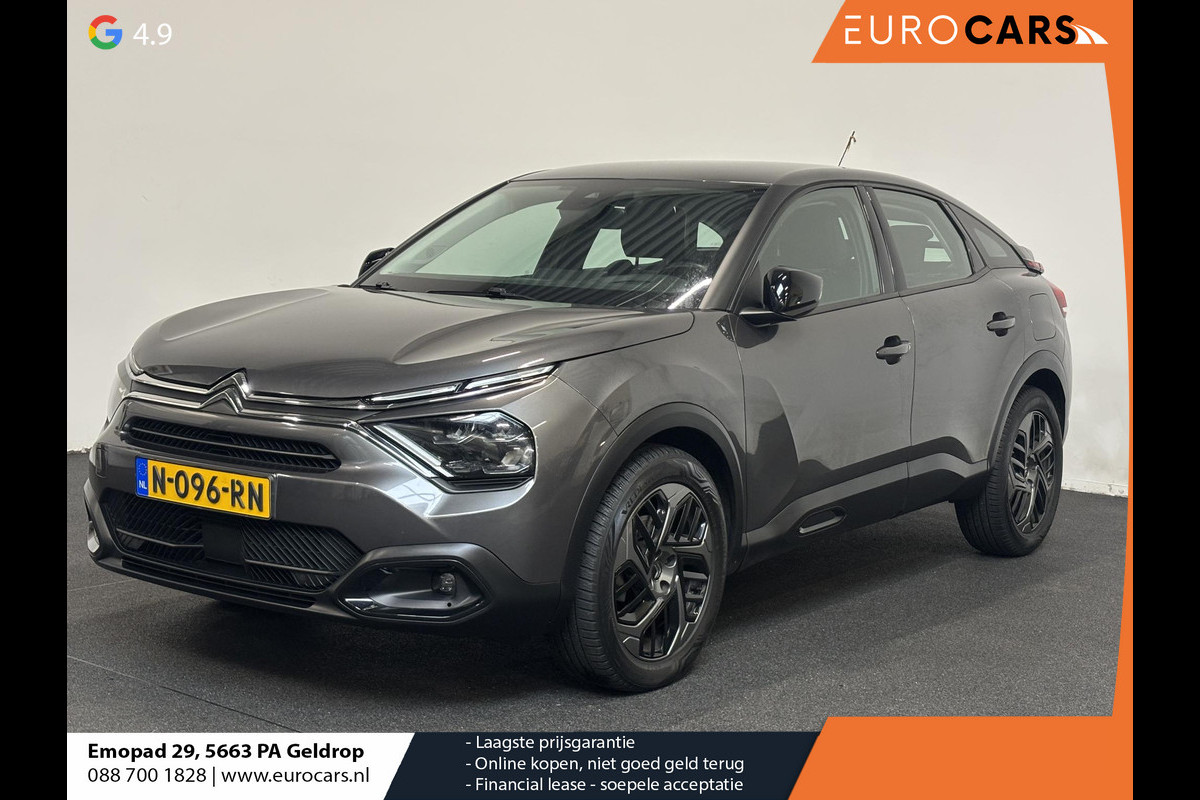 Citroën C4 1.2 Puretech Feel Pack Navigatie Apple Carplay/Android Auto Camera Parkeersensoren achter Cruise Control Head-up-display Virtual Cockpit Climate Control Lichtmetalen velgen