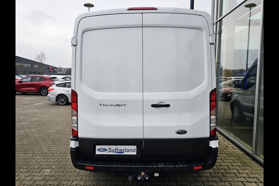 Ford Transit 350 2.0 TDCI L3H2 Trend 130pk Automaat | SCI | Trekhaak | Airco | DAB | Parkeersensoren v+a | Zéér netjes!