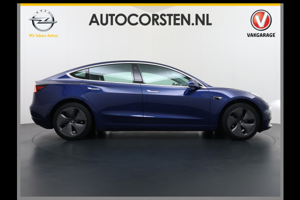 Tesla Model 3 RWD SR plus 325PK SOH 93% LFP Accu AutoPilot Leder Panoramadak Adaptive-Cruise Camera's Elektr.-Stuur+Stoelen+Spiegels+Geheugen+ Navi LED DAB Voorverwarmen Keyless One-Pedal-Drive Lmv 18" 1e Eigenaar Origineel Nederlandse Auto