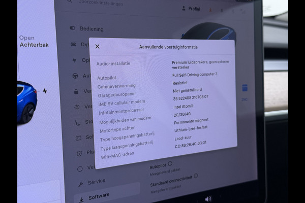 Tesla Model 3 RWD SR plus 325PK SOH 93% LFP Accu AutoPilot Leder Panoramadak Adaptive-Cruise Camera's Elektr.-Stuur+Stoelen+Spiegels+Geheugen+ Navi LED DAB Voorverwarmen Keyless One-Pedal-Drive Lmv 18" 1e Eigenaar Origineel Nederlandse Auto