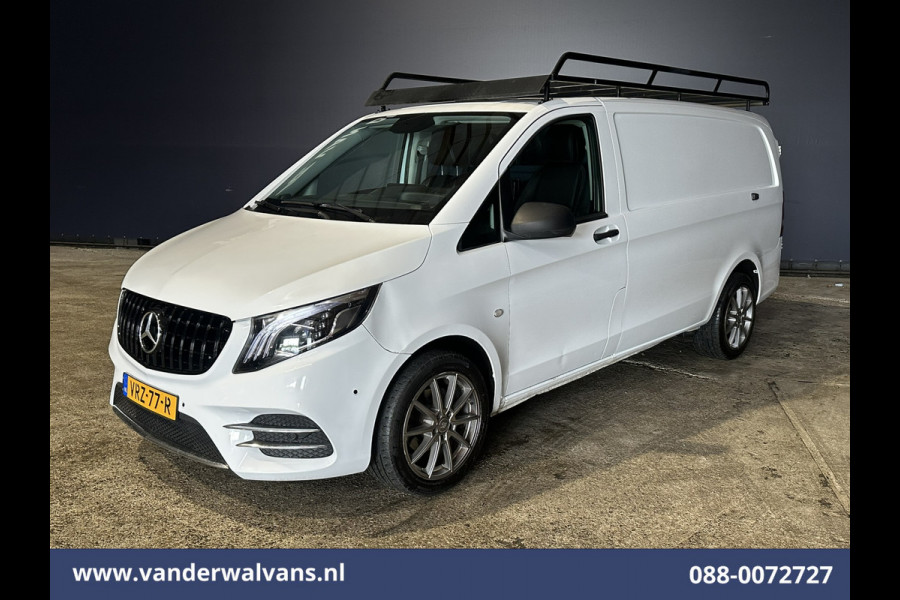 Mercedes-Benz Vito 116 CDI 164pk L2H1 Euro6 Airco | LM-velgen | Imperiaal | AMG | LED | Cruisecontrol | Leder Parkeersensoren, Stoelverwarming, Bijrijdersbank