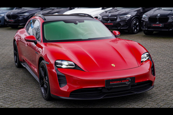 Porsche Taycan Sport Turismo GTS 93 kWh | Luchtvering / LIFT | Bose surround sound | Panorama | Luxe Leder / Alcantara | Sfeerverl