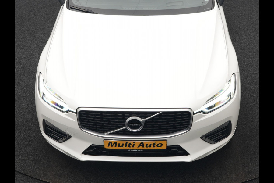 Volvo XC60 Recharge T8 AWD R-Design Plug In Hybrid 391pk Dealer O.H. PHEV | Panodak | Luchtvering | Head Up | Camera | Harman & Kardon | Sportstoelen Memory & Verwarmd | 21"L.M | Apple Carplay | Keyless | Blis | Virtual | Navigatie | DAB |