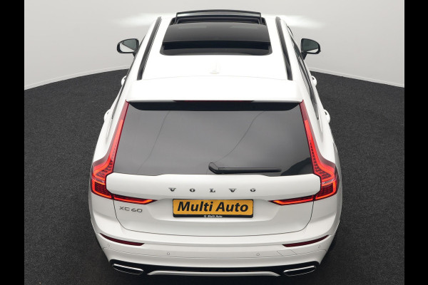 Volvo XC60 Recharge T8 AWD R-Design Plug In Hybrid 391pk Dealer O.H. PHEV | Panodak | Luchtvering | Head Up | Camera | Harman & Kardon | Sportstoelen Memory & Verwarmd | 21"L.M | Apple Carplay | Keyless | Blis | Virtual | Navigatie | DAB |