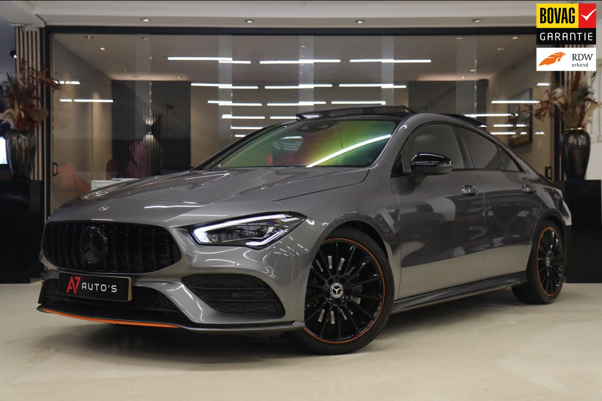 Mercedes-Benz CLA-Klasse 220 ORANGE EDITION Nap/Dealeronderhoud/Pano/Memory/Sfeer/Cam/carplay/BOMVOL