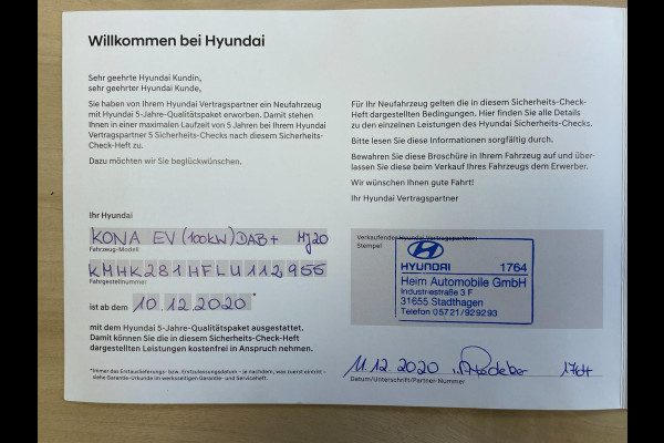 Hyundai Kona EV Comfort 39 kWh|100% SOH|ANDROID AUTO/APPLE CARPLAY|CAMERA|NAVIGATIE|LANE-ASSIST|CLIMATE+CRUISE|1e EIG|INCL.BTW|