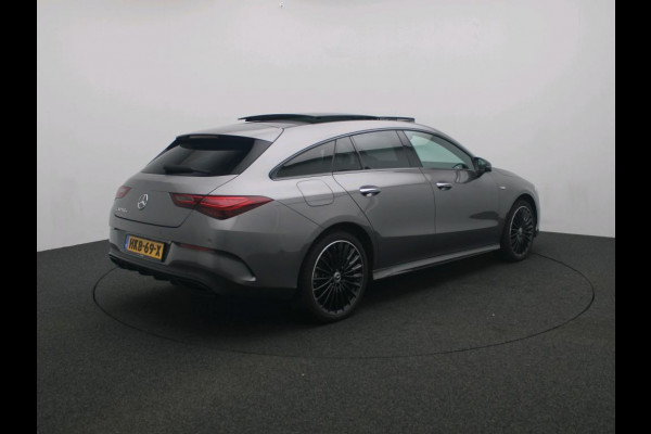 Mercedes-Benz CLA-Klasse Shooting Brake 250 e Business Solution AMG AMG Line | Night Pakket |Panorama Schuif-Kanteldak | Memory Stoelen | Head-up display | Parkeerpakket met 360°-camera. Inclusief 24 maanden MB Certified garantie voor Europa.