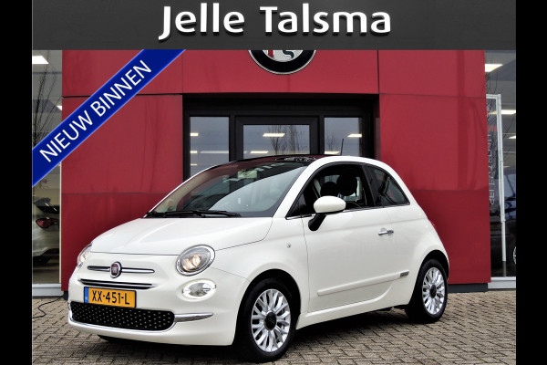 Fiat 500 TwinAir 81PK Lounge | Apple/Android Carplay | Cruise | Climate control | Navigatie |
