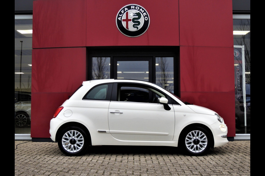 Fiat 500 TwinAir 81PK Lounge | Apple/Android Carplay | Cruise | Climate control | Navigatie |