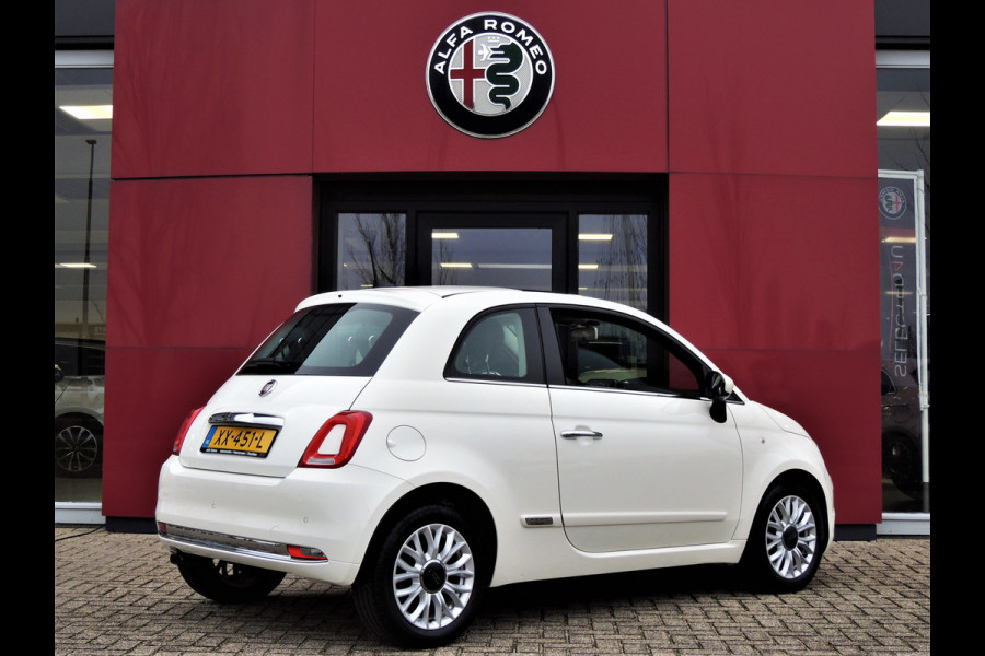 Fiat 500 TwinAir 81PK Lounge | Apple/Android Carplay | Cruise | Climate control | Navigatie |