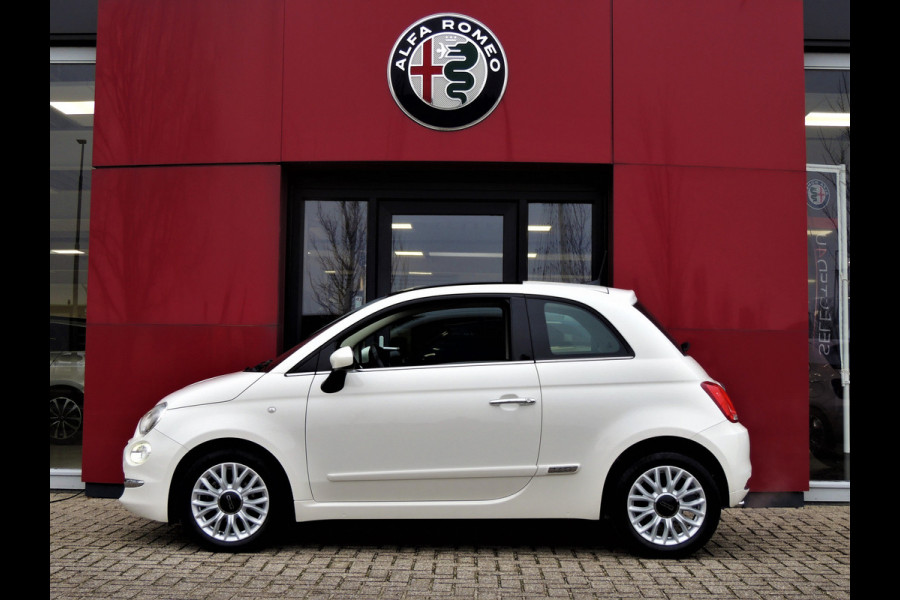 Fiat 500 TwinAir 81PK Lounge | Apple/Android Carplay | Cruise | Climate control | Navigatie |