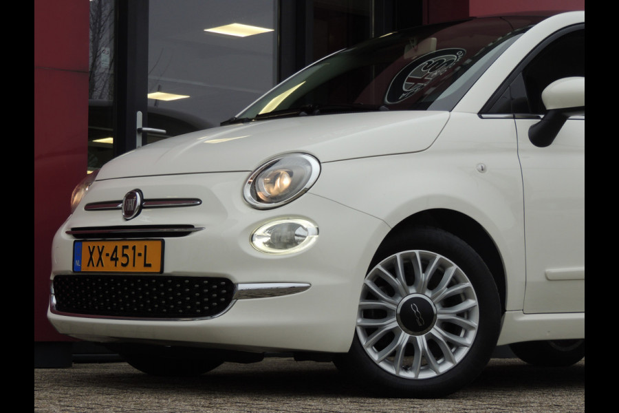 Fiat 500 TwinAir 81PK Lounge | Apple/Android Carplay | Cruise | Climate control | Navigatie |