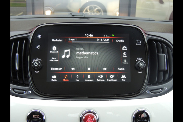 Fiat 500 TwinAir 81PK Lounge | Apple/Android Carplay | Cruise | Climate control | Navigatie |
