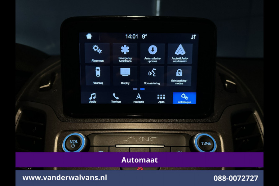 Ford Transit Connect 1.5 EcoBlue 100pk Automaat L2H1 Euro6 Airco | 3-Zits | Camera | Navigatie | LED | Cruisecontrol | LM velgen Android Auto, Parkeersensoren, Verwarmde voorruit, Bijrijdersbank