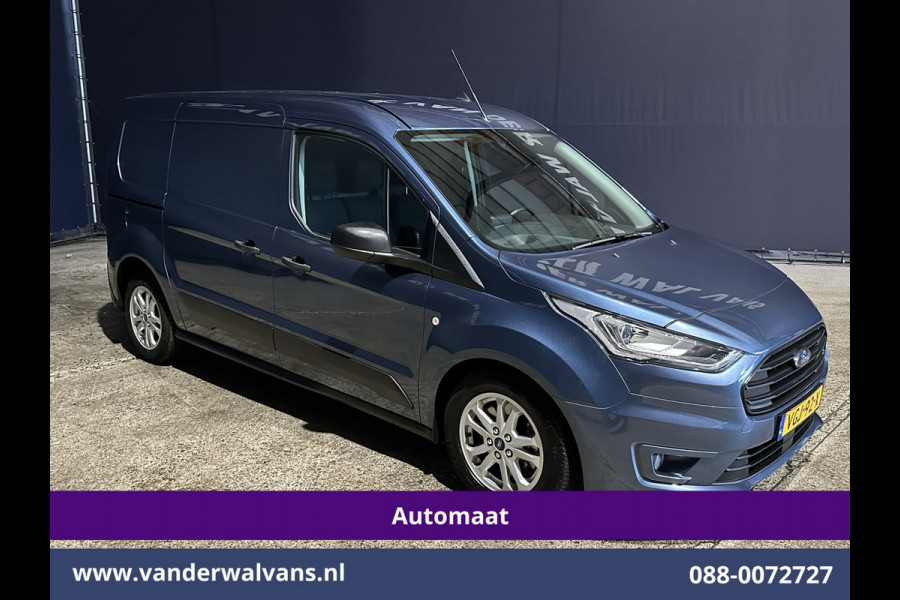Ford Transit Connect 1.5 EcoBlue 100pk Automaat L2H1 Euro6 Airco | 3-Zits | Camera | Navigatie | LED | Cruisecontrol | LM velgen Android Auto, Parkeersensoren, Verwarmde voorruit, Bijrijdersbank