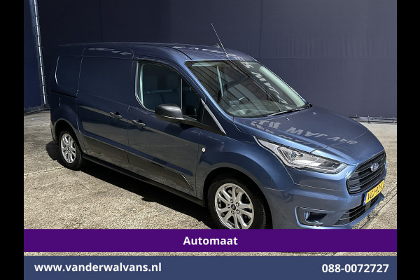 Ford Transit Connect 1.5 EcoBlue 100pk Automaat L2H1 Euro6 Airco | 3-Zits | Camera | Navigatie | LED | Cruisecontrol | LM velgen Android Auto, Parkeersensoren, Verwarmde voorruit, Bijrijdersbank