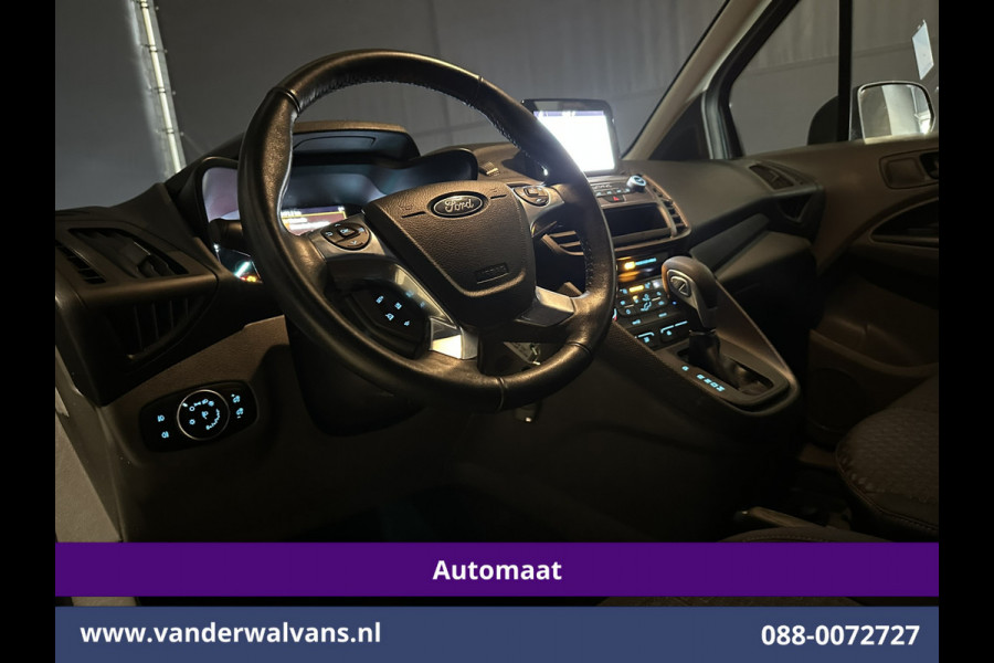 Ford Transit Connect 1.5 EcoBlue 100pk Automaat L2H1 Euro6 Airco | 3-Zits | Camera | Navigatie | LED | Cruisecontrol | LM velgen Android Auto, Parkeersensoren, Verwarmde voorruit, Bijrijdersbank