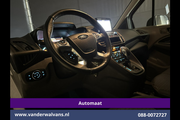 Ford Transit Connect 1.5 EcoBlue 100pk Automaat L2H1 Euro6 Airco | 3-Zits | Camera | Navigatie | LED | Cruisecontrol | LM velgen Android Auto, Parkeersensoren, Verwarmde voorruit, Bijrijdersbank
