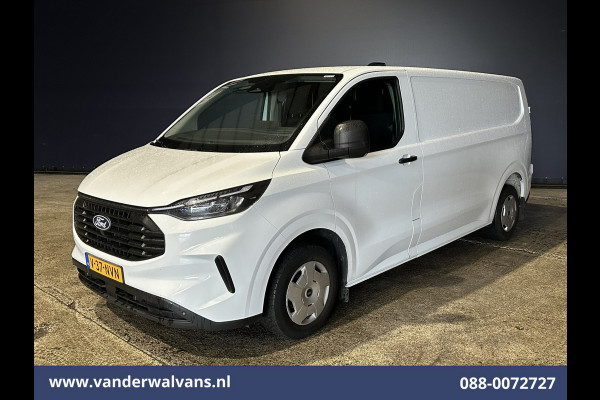 Ford Transit Custom 2.0 TDCI 136pk L2H1 Euro6 Airco | Camera | Apple Carplay | Cruisecontrol | LED | Verwarmde voorruit Android Auto, Parkeersensoren, Bijrijdersbank
