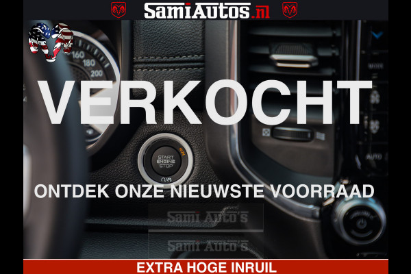 Dodge Ram 1500 Laramie Sport 5.7 V8 HEMI 402PK 4x4 | Panorama dak | 12' Scherm |Granite Crystal Metallic | Crew Cab | 5 Persoons | Dubbele Cabine | DC | VOORRAAD NR 2527 - 1273 |